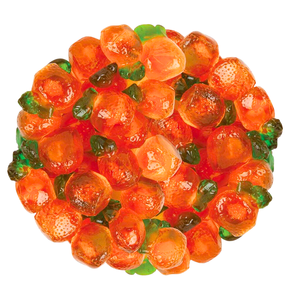 3D Filled Orange Gummies