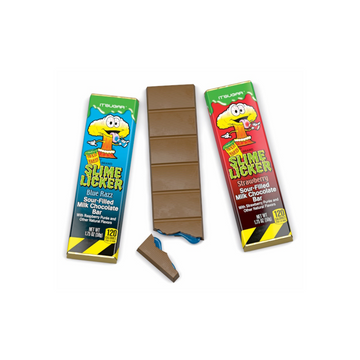 Toxic Waste Slime Licker Sour-Filled Chocolate Bar