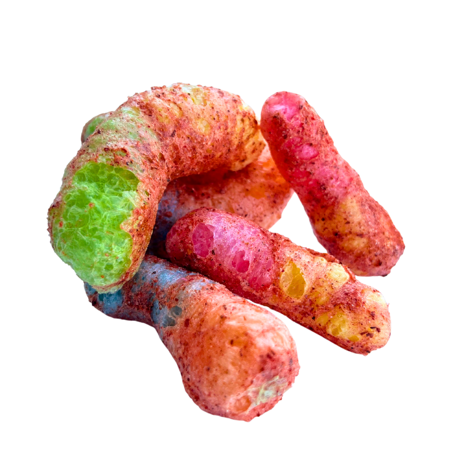 Freeze Dried Chamoy Sour Gummy Worms