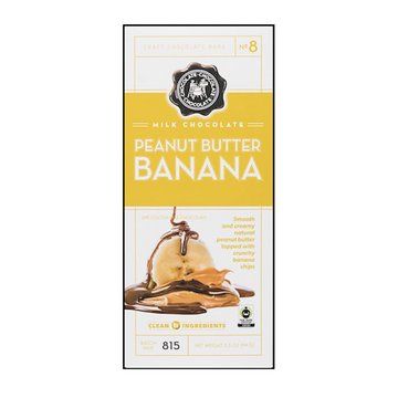 C3 Peanut Butter Banana Milk Chocolate Bar