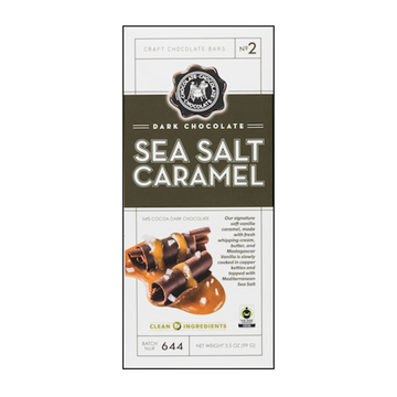 C3 Sea Salt Caramel Dark Chocolate Bar