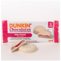 Jelly Donut Dunkin' Chocolates Donut-Flavored Filled Chocolates