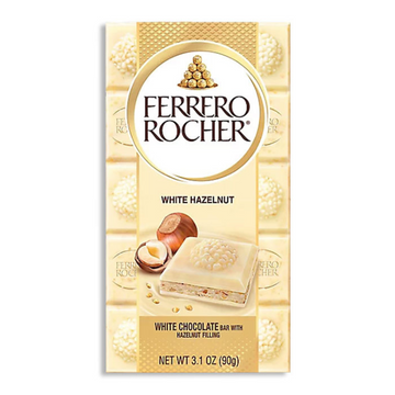 Ferrero Rocher White Hazelnut White Chocolate Bar