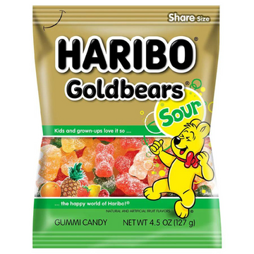 Haribo Gold Bears Sour Gummies