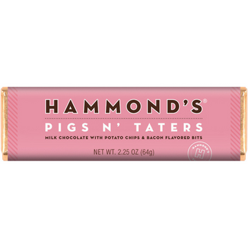 Hammond's Pigs N' Taters Milk Chocolate Bar