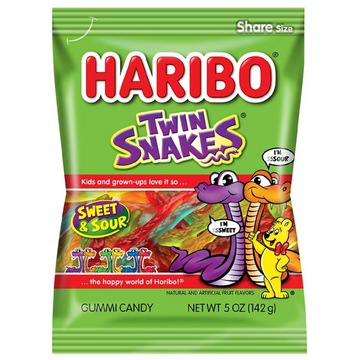 Haribo Twin Snakes Gummies
