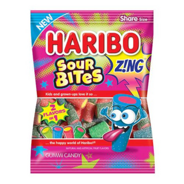 Haribo Zing Sour Bites Gummies