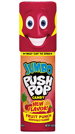 Push Pop Jumbo Candy