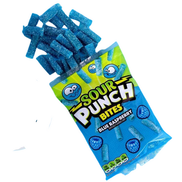 Sour Punch Blue Raspberry Bites