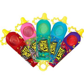 Juicy Drop Pop Hard Candy and Sour Gel