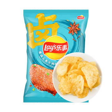 Lay's Spiced Braised Beef Potato Chips