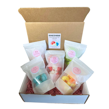 Assorted Freeze Dried Candy Gummy Ring Bundle