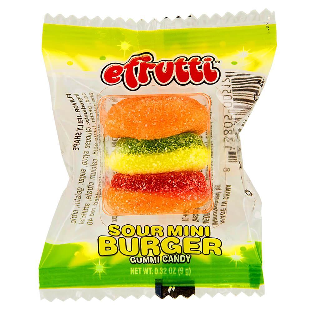 Efrutti Mini Gummi Sour Burger