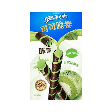 Oreo Cocoa Crisp Rolls Japanese Matcha Flavor