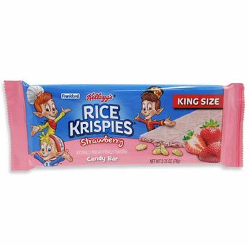 Rice Krispies Strawberry Marshmallow King Size Chocolate Bar