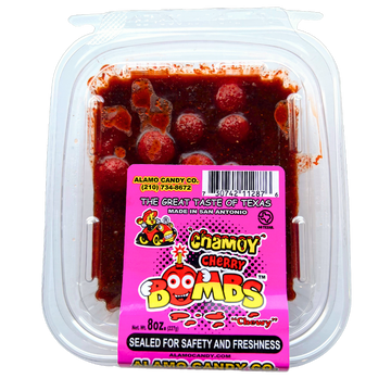 Alamo Candy Co. Chamoy Cherry Bombs Tub