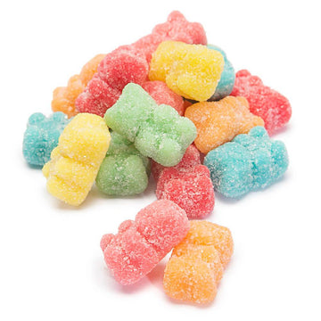 Rainbow Sugared Gummy Bears