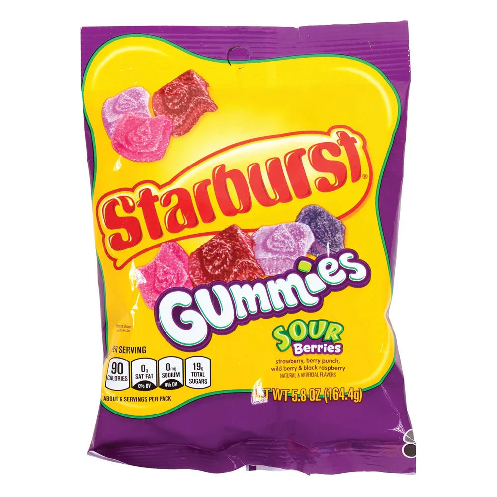Starburst Air Gummies Sour Berries The Candy Closet