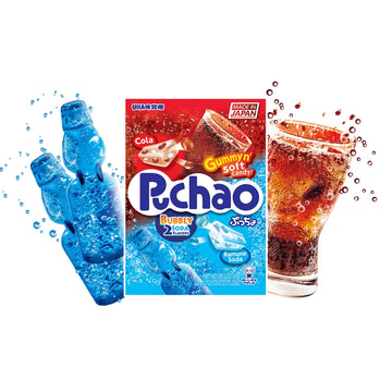 Puchao Cola and Ramune Soda Mix Chew Candy