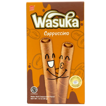 Wasuka Wafer Cappuccino Rolls