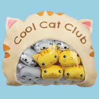 Cool Cat Club Plushie Pillow
