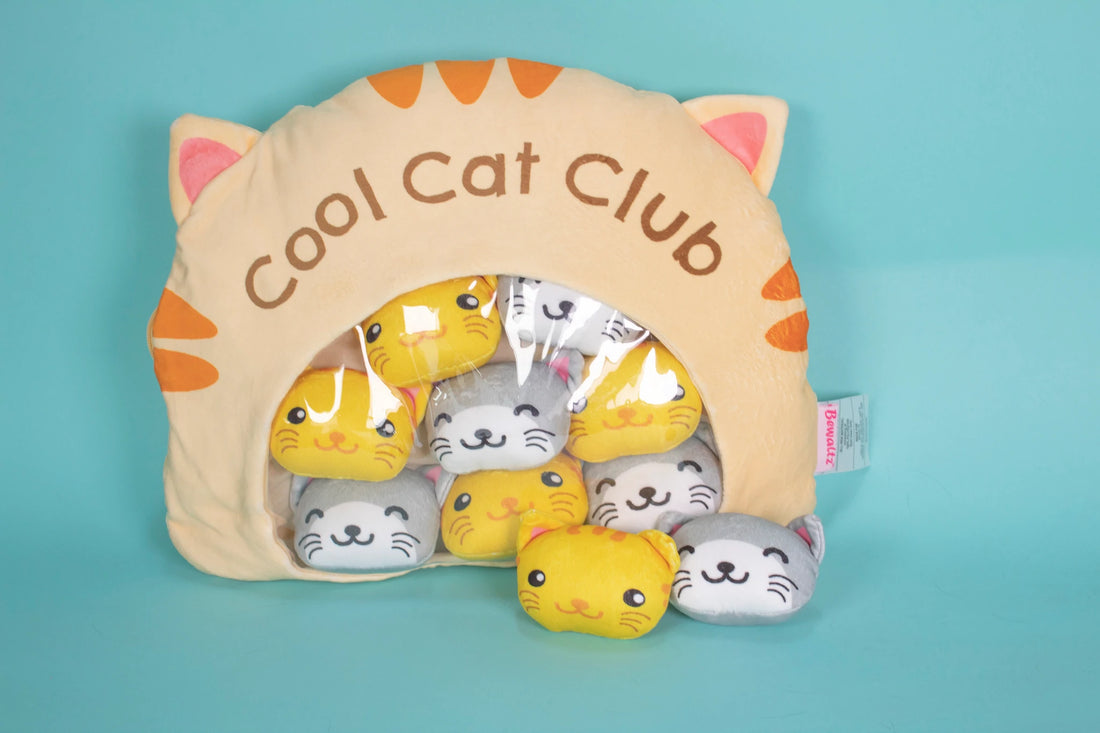Cool Cat Club Plushie Pillow