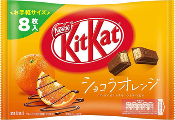 Chocolate Orange Mini KitKats
