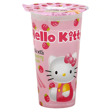 Hello Kitty Biscuits with Strawberry Cream