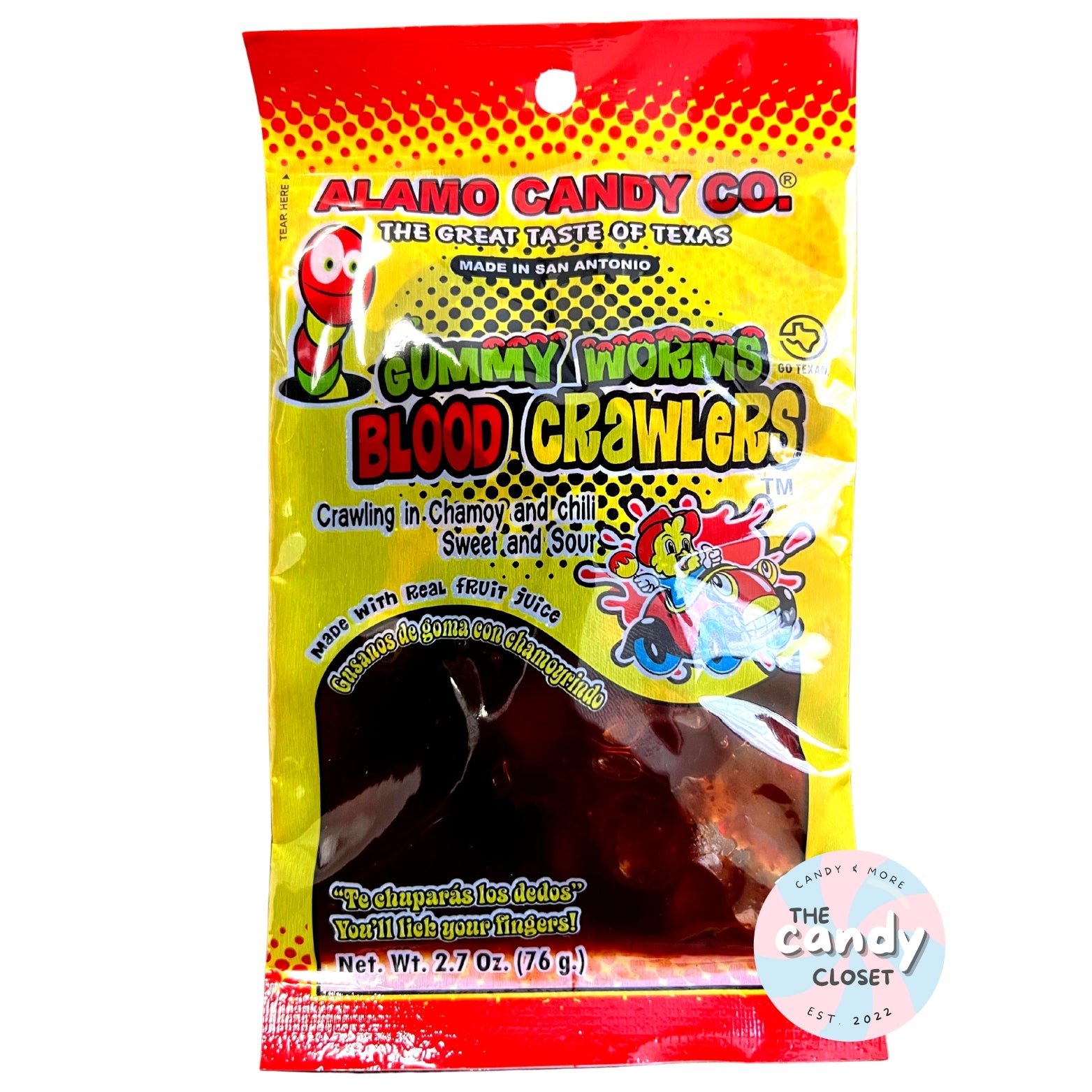 Chamoy Gummy Worms The Candy Closet