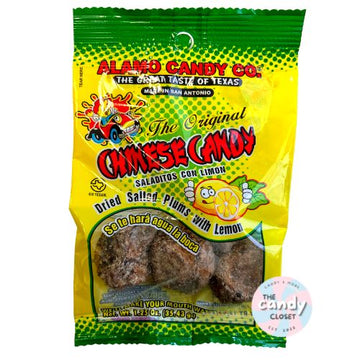 Alamo Candy Co. Chinese Candy with Lemon - Saladitos Con Limon