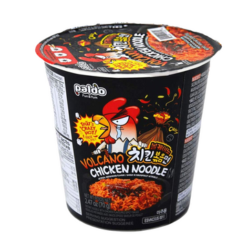 Paldo Volcano Spicy Chicken Ramen Cup