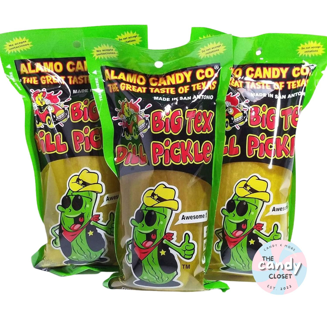 Alamo Candy Co. Big Tex Dill Pickle