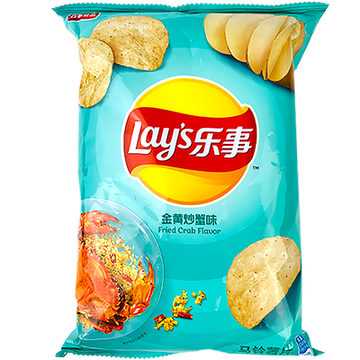 Lay's Fried Crab Potato Chips
