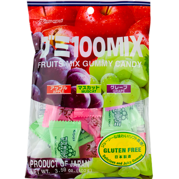 Kasugai Fruits Mix Gummy Candy