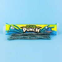 Sour Punch Blue Raspberry Straws