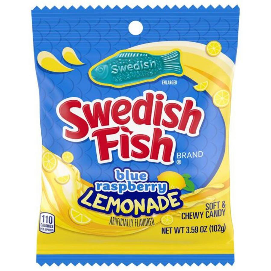 Swedish Fish Blue Raspberry Lemonade