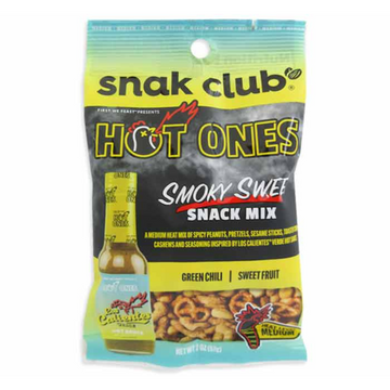 Snak Club Hot Ones Smoky Sweet Snack Mix Bag