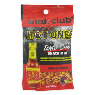 Snak Club Hot Ones Tangy Chili Snack Mix Bag
