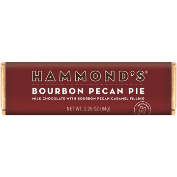 Hammond's Bourbon Pecan Pie Milk Chocolate Bar