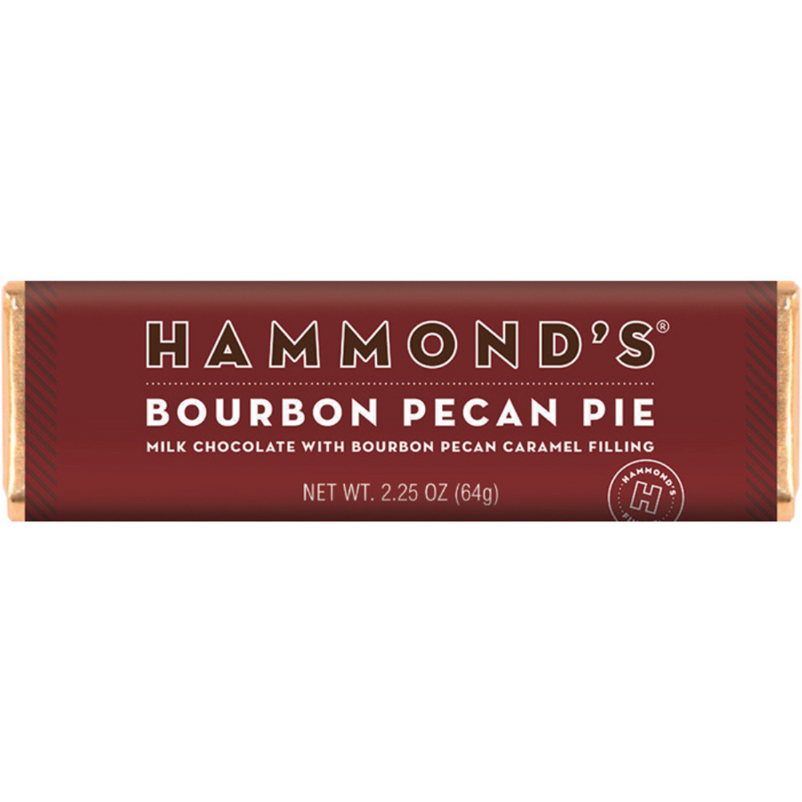 Hammond's Bourbon Pecan Pie Milk Chocolate Bar