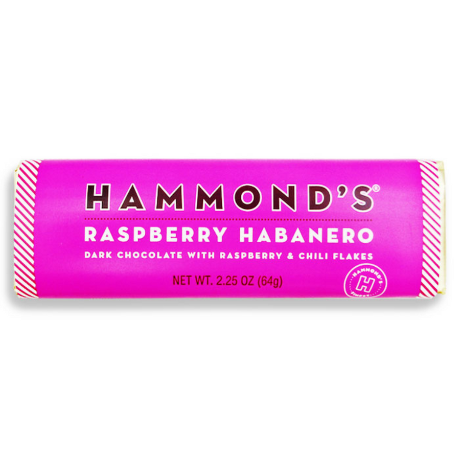 Hammond's Raspberry Habanero Dark Chocolate Bar