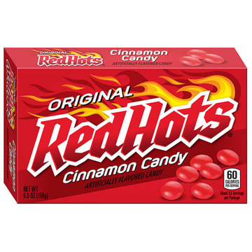 The Original Red Hots Cinnamon Flavored Candy