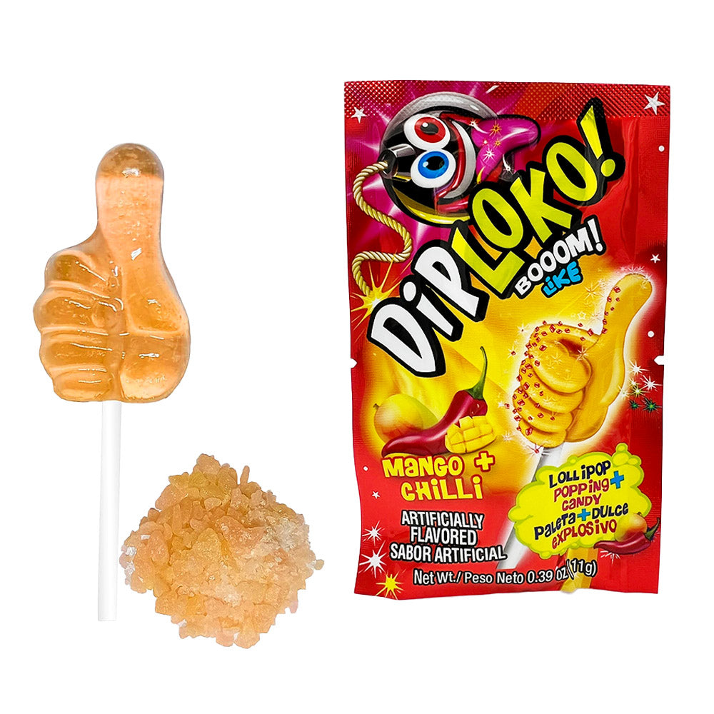 Dip Loko Mango with Chilli Flavor Popping Candy