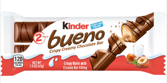 Kinder Bueno Chocolate Hazelnut Bar