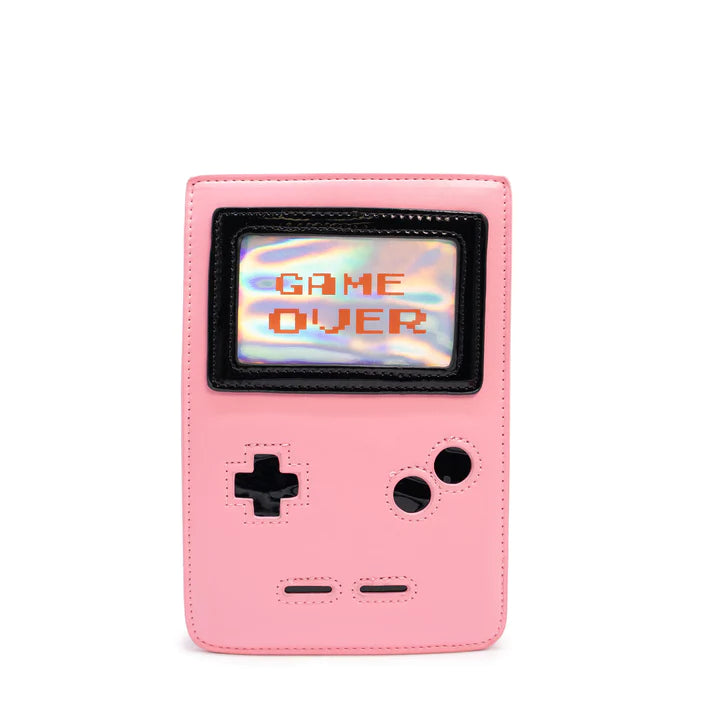 Retro Game Boy Color Pink Handbag