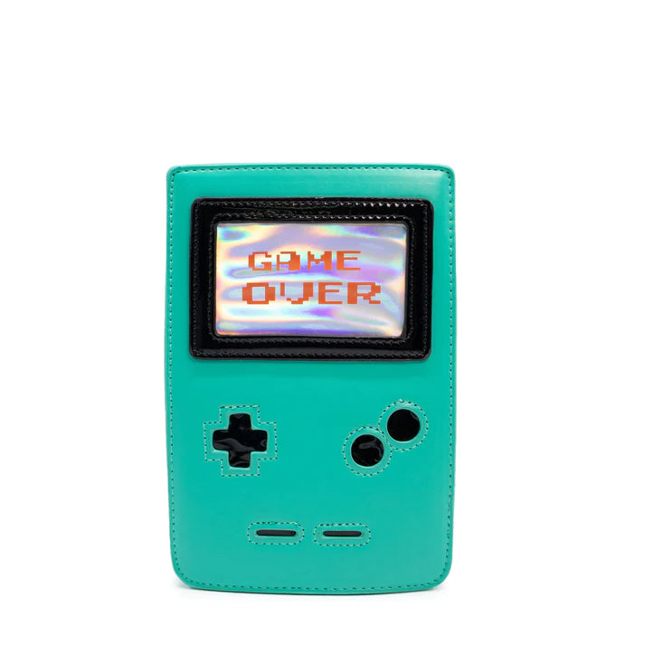 Retro Game Boy Color Seafoam Green Handbag