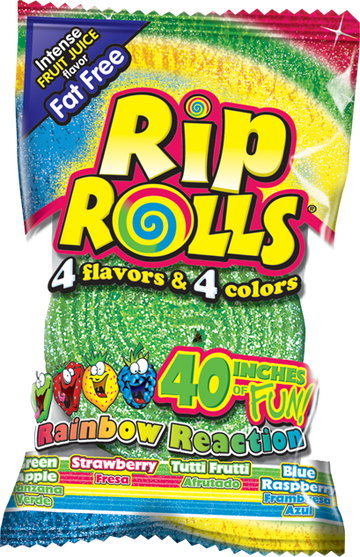 Rips Rolls Sour Rainbow