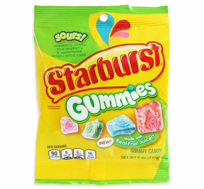 Starburst Sours! Gummies