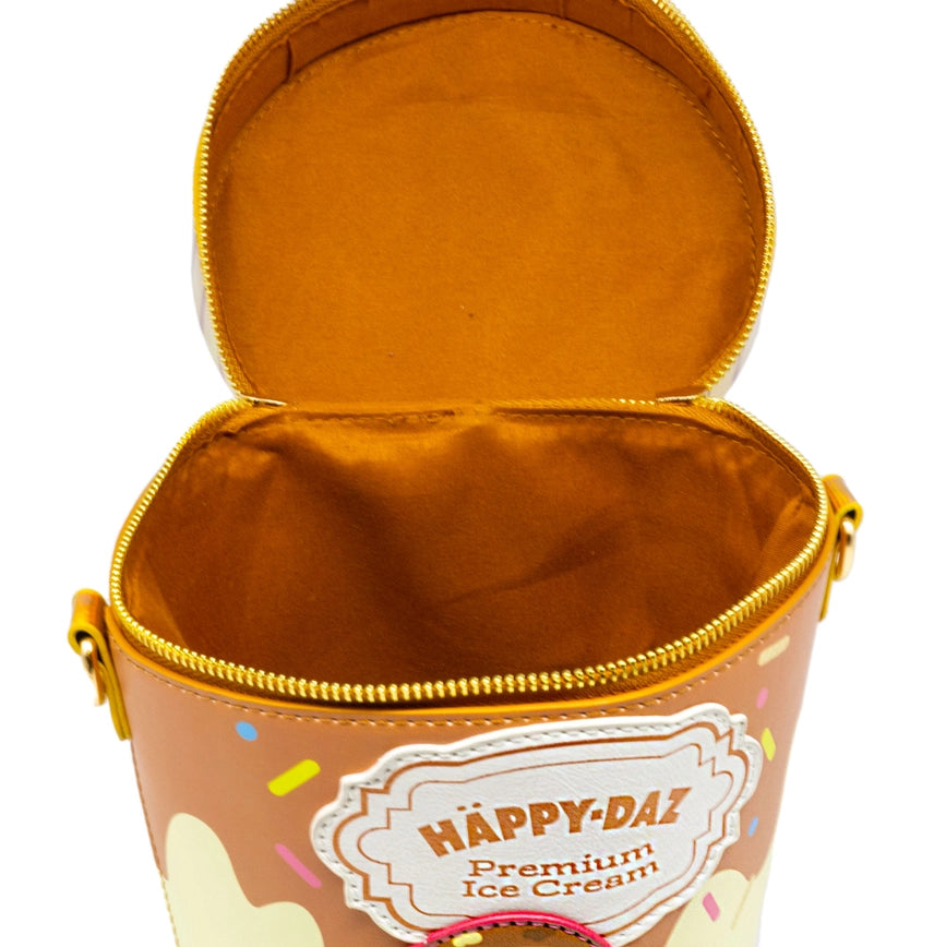 Happy Daz Chocolate Ice Cream Tub Handbag 🍫