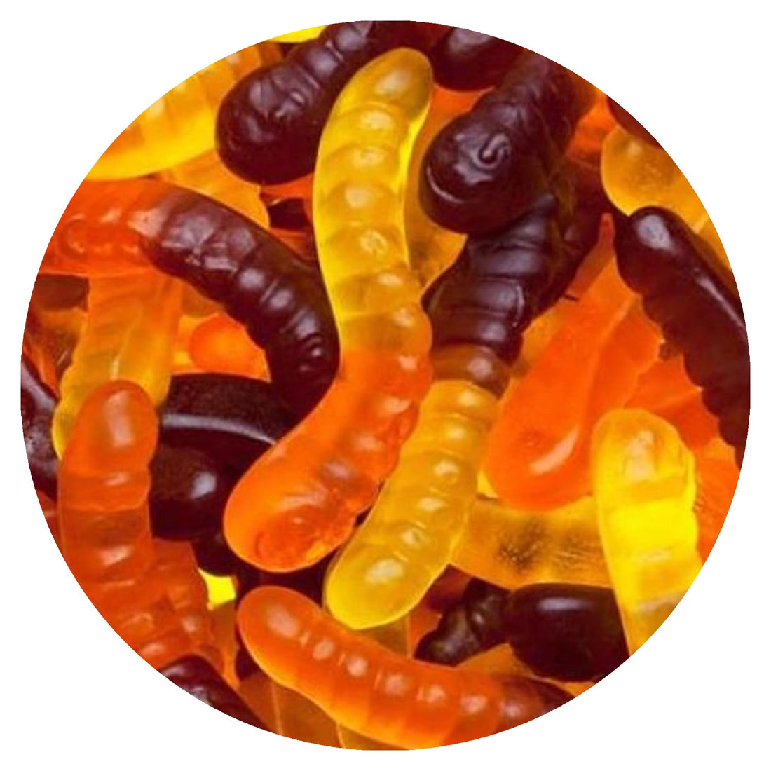 Fall Spooky Gummy Worms